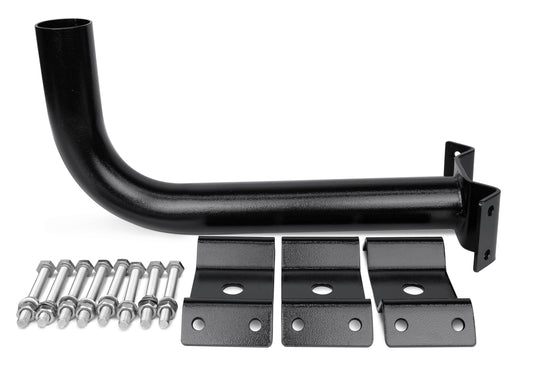 1 Arm Wrap Around Bracket for Wood or Metal Pole 7"-10" Diameter 2-3/8" Tenon