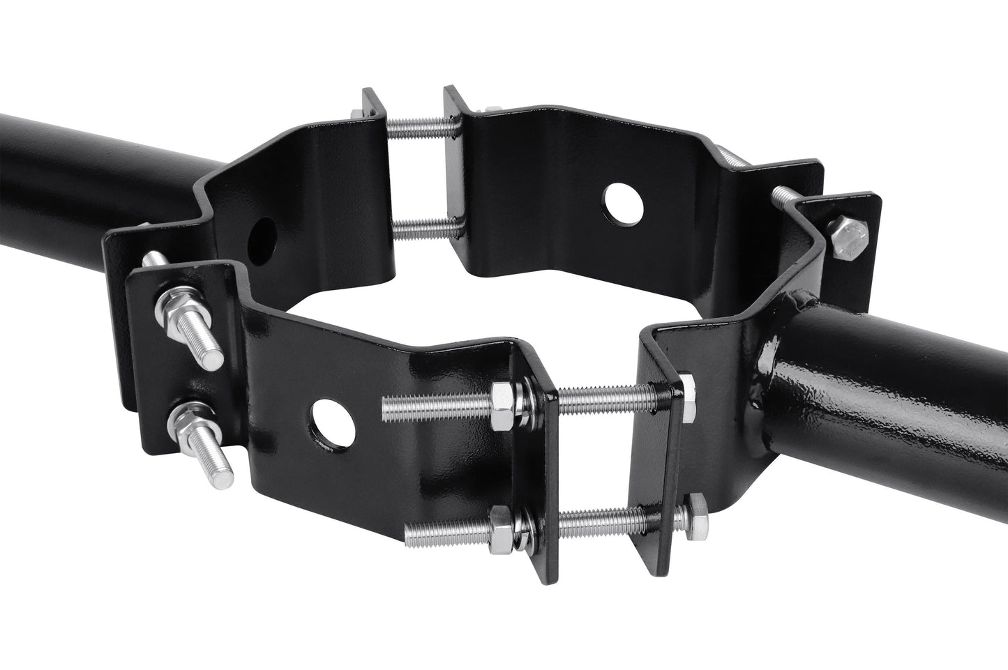 2 Arm Wrap Around Bracket for Wood or Metal Pole 7"-10" Diameter 2-3/8" Tenon