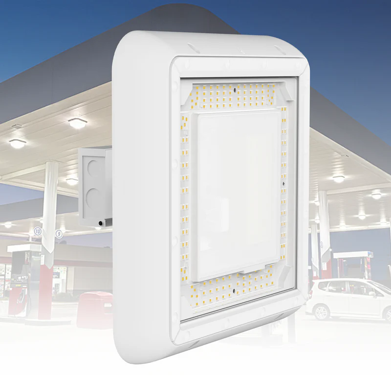 200W Canopy Light 5000K 150lm/w 120-277vAC