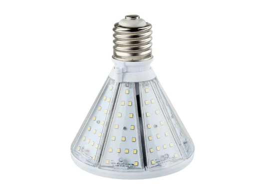 WEDGE TYPE DOWN (INVERTED) LED RETROFIT LIGHTING 60W 5000K 7,800lm 100-277V (E39 or E26 Socket Mount) HPS, MH, HID REPLACEMENT