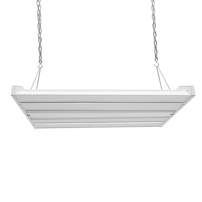 (2-PACK) 200w 2'x2' 40,000 Lumen 200lm/w 5000K DLC Listed High Bay (Hanging Kit Included)