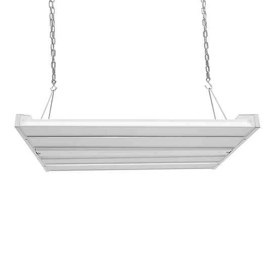 (2-PACK) 200w 2'x2' 40,000 Lumen 200lm/w 5000K DLC Listed High Bay (Hanging Kit Included)