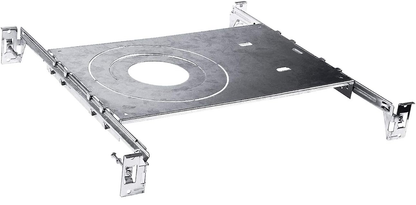 (10-PACK) New Construction ADJUSTABLE Mounting Plate 3"-4"-6" (FOR USE WITH ROUND/SQUARE CANLESS DOWNLIGHT)