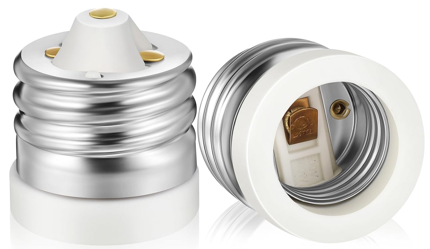 (2-PACK) E26 TO E39 ADAPTOR