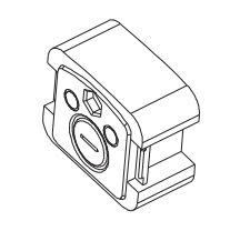 CONNECTOR for use with Tri-Proof Linkable Vapor Lights 4ft and  8ft Wattage and Kelvin Adjustable models