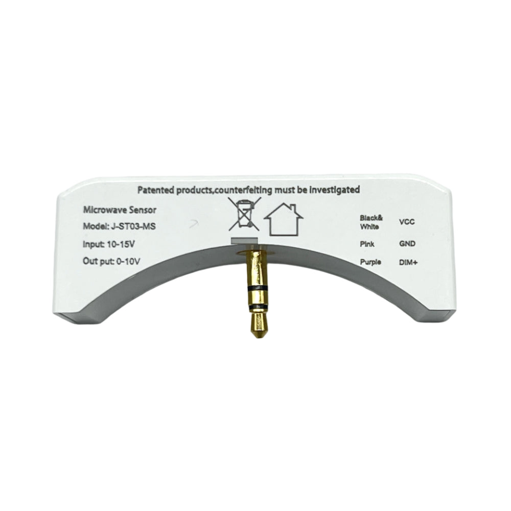 MICROWAVE MOTION SENSOR 12VDC AUX PIN (FOR LINEAR FIXTURES)