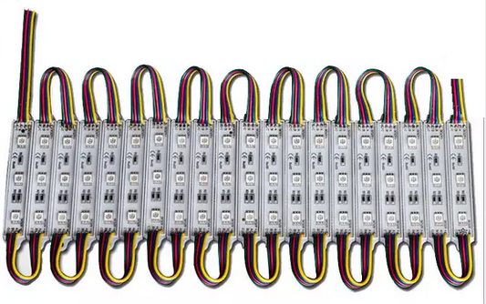 LED Modules 3 LED .72w - Cree 5050 SMD IP65 Injection Molded Modules