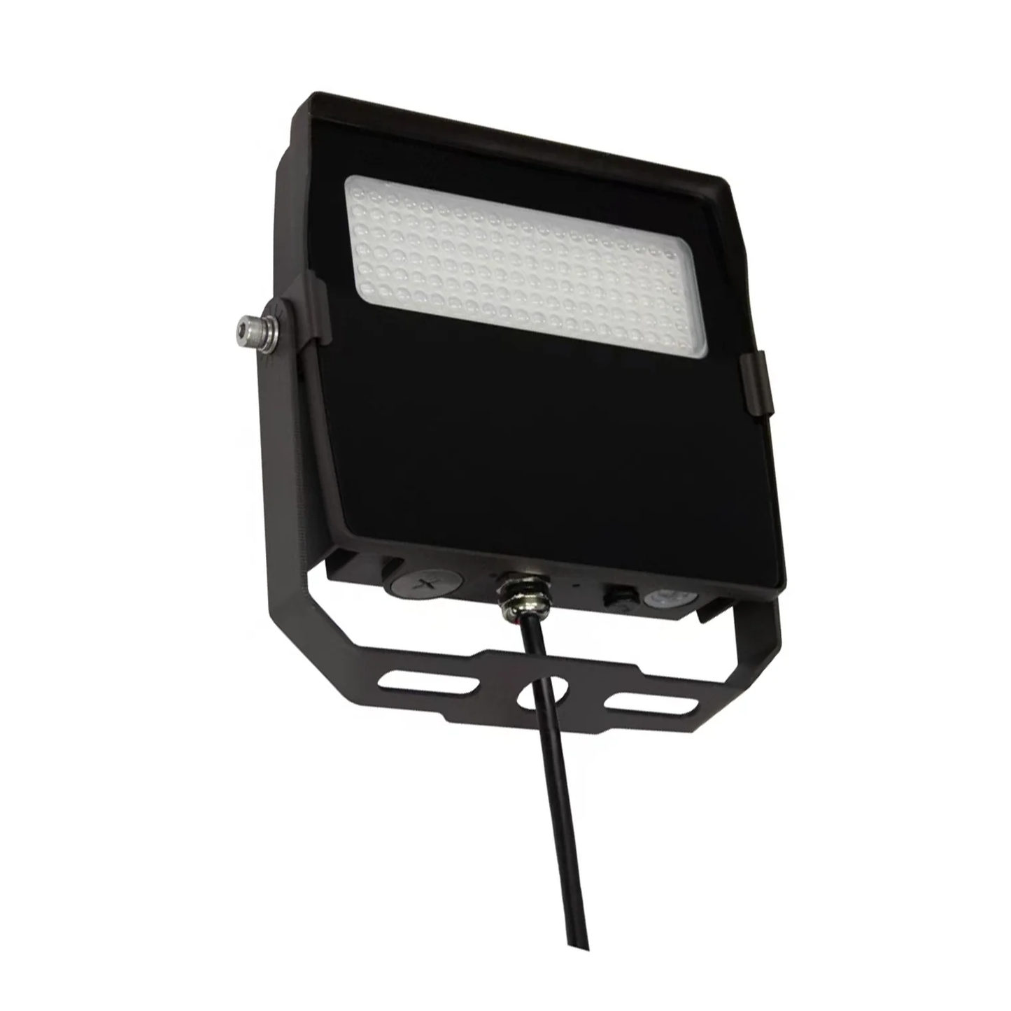 Yoke Mount Flood Light WATTAGE ADJUSTABLE (100W/130W/150W) 3CCT KELVIN ADJUSTABLE (3000K/4000K/5000K) 120V-277V 125lm/w
