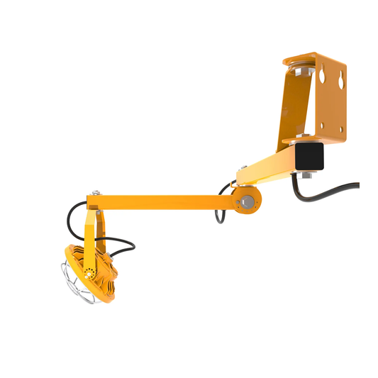 30W LED DOCK LIGHT w/ADJUSTABLE STEEL MOUNTING ARM 5000K