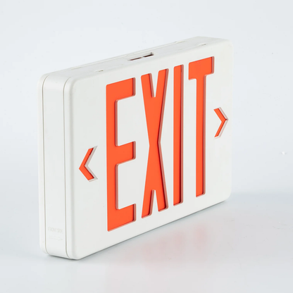 LED Exit Sign 1 or 2-Sided (GREEN or RED LETTERING)