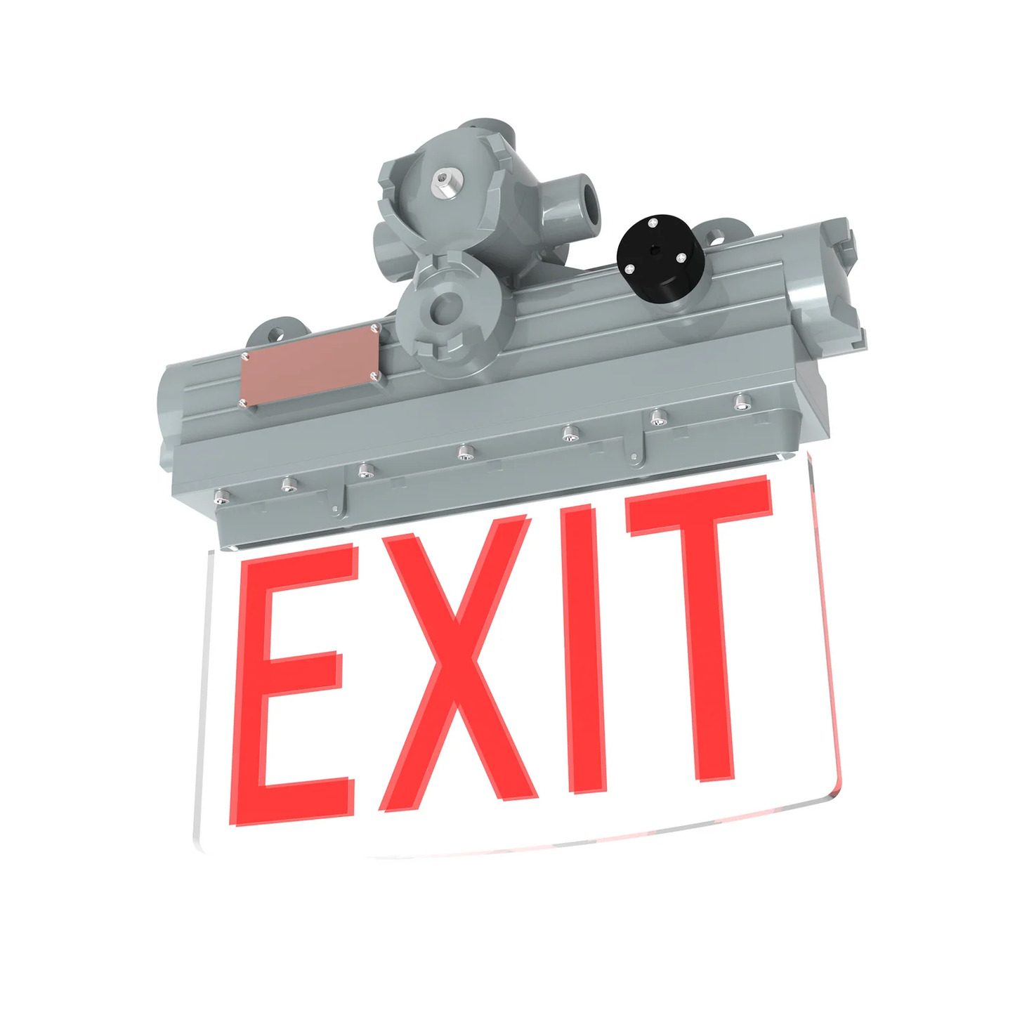 5W Explosion-Proof Emergency Exit Sign Light – Class I Division 1-Red Sign-UL Certified