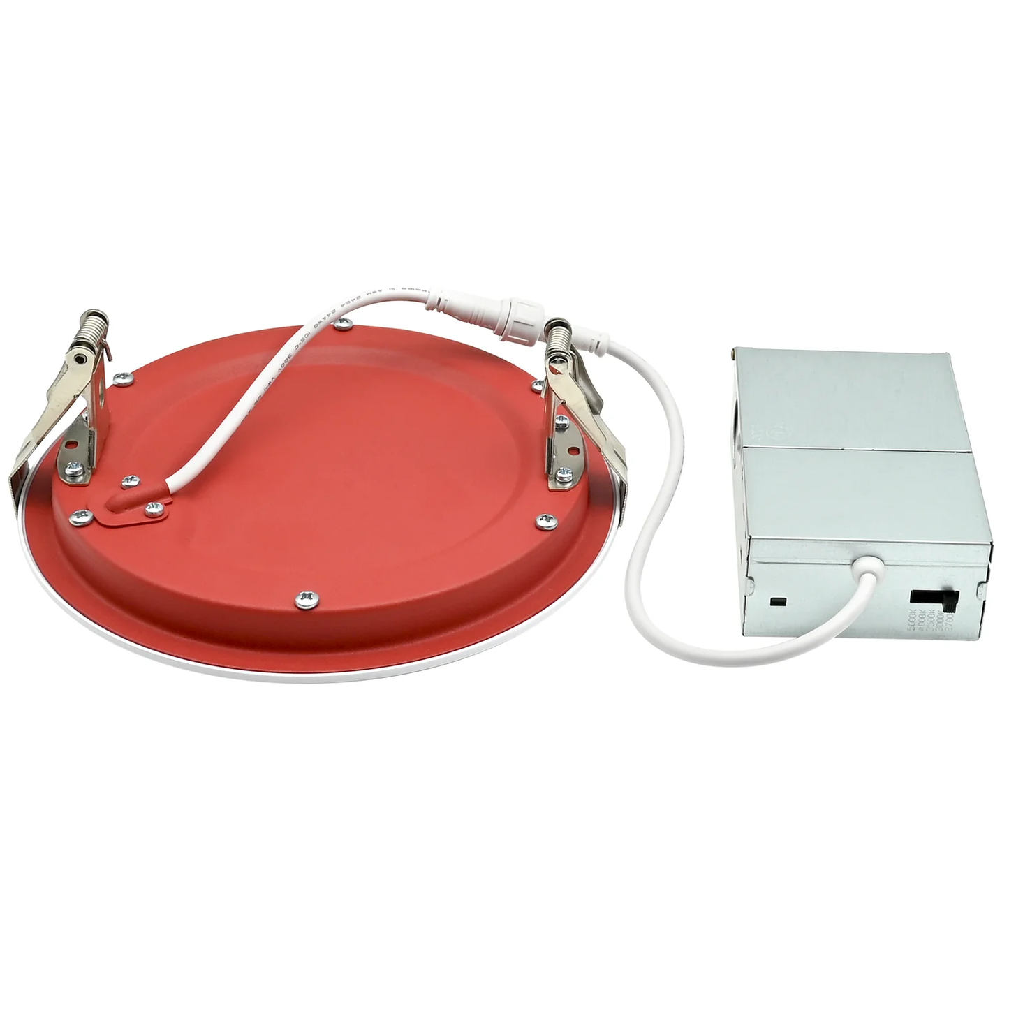 Ultra Thin ROUND 6-Inch Fire-Rated LED Downlight–15W-1200 Lumens-5CCT Selectable