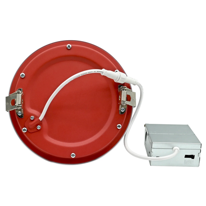 Ultra Thin ROUND 6-Inch Fire-Rated LED Downlight–15W-1200 Lumens-5CCT Selectable