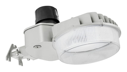 Dusk To Dawn Yard/Street/Barn Security Light SILVER 80w (ADJUSTABLE) 11,500 Lumen (3000/4000/5000K ADJUSTABLE) MAST ARM INCLUDED