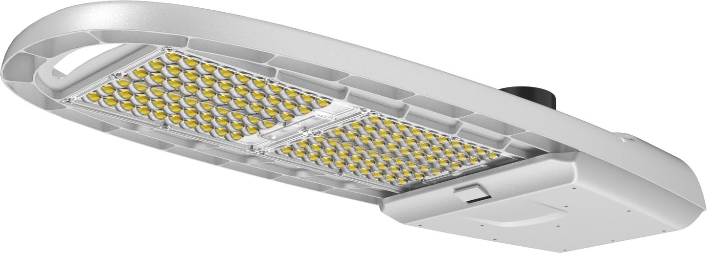 Roadway Light w/Photo Eye and Pre-Installed Sensor Socket for Programming (295 WATTS) 45,200lm 120-277V TYPE III  Models