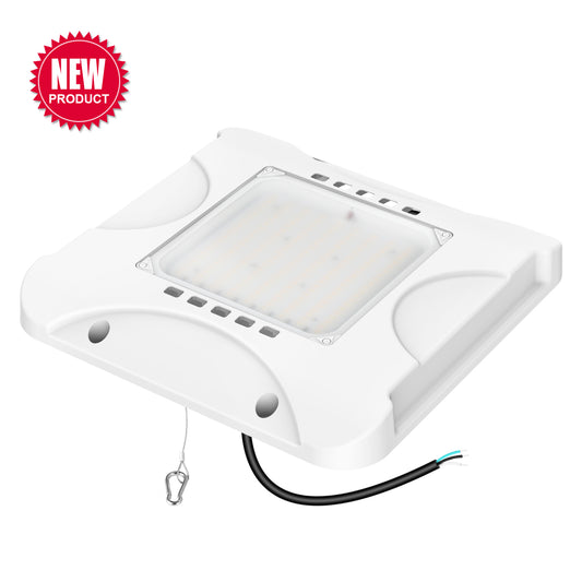 Gas Station Canopy Lighting WATTAGE SWITCHABLE (90w/120w/150w) 22,500lm 3CCT SWITCHABLE (4500K/5000K/5700K) DLC LISTED