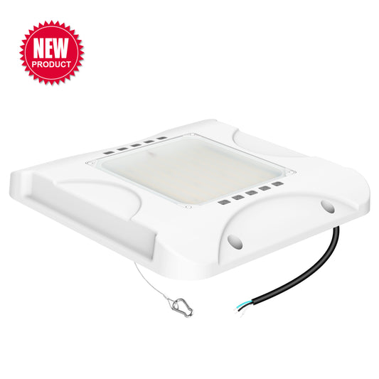 Gas Station Canopy Lighting WATTAGE SWITCHABLE (90w/120w/150w) 22,500lm 3CCT SWITCHABLE (4500K/5000K/5700K) DLC LISTED