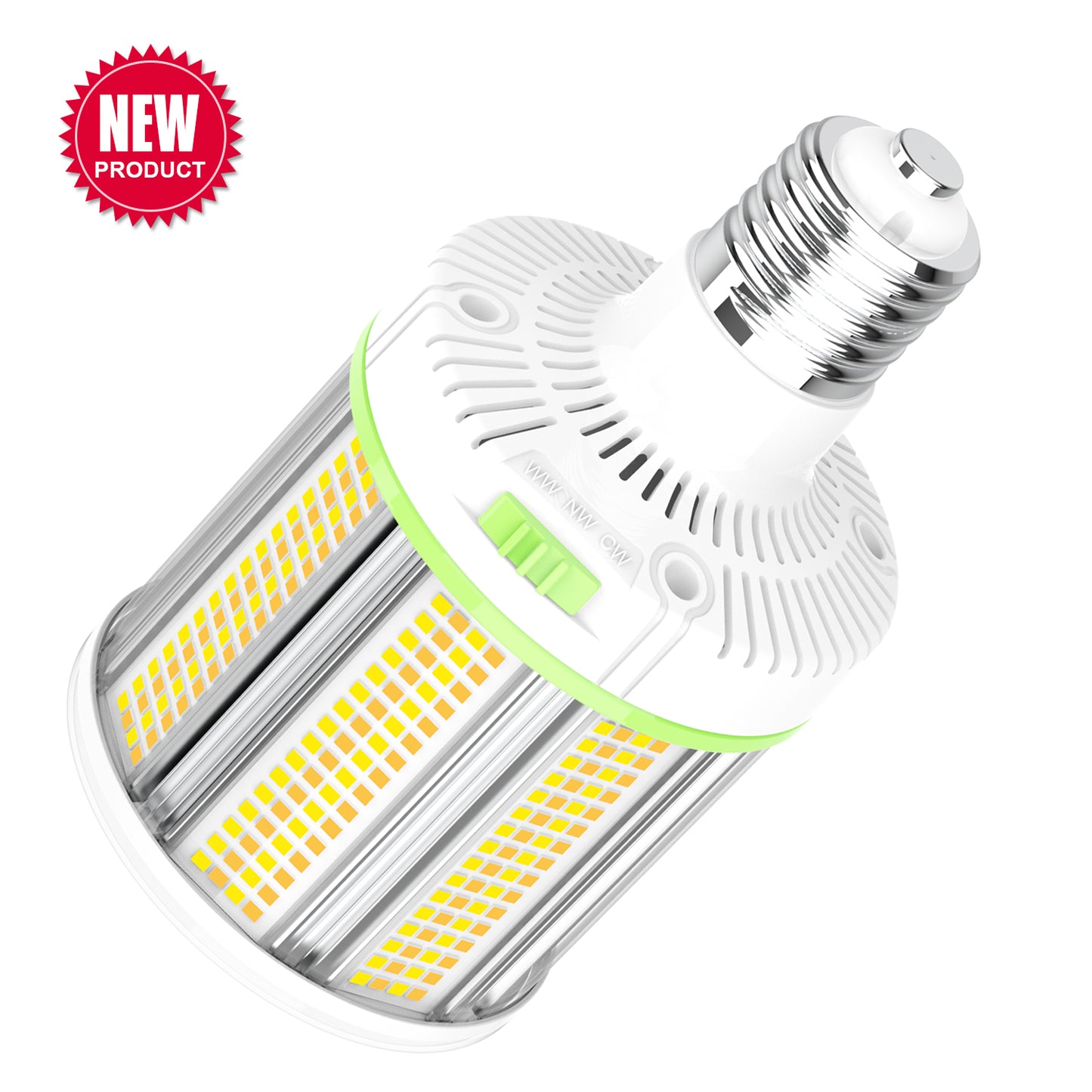LED RETROFIT LIGHTING 100-277vAC 11,250lm  75W/60W/45W ADJUSTABLE 4500K/5000K/5700K ADJUSTABLE (E39, E40 Socket Mount) HPS, MH, HID REPLACEMENT