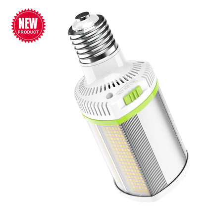 LED HORIZONTAL RETROFIT LIGHTING 100-277vAC 12,000lm  80W/60W/48W ADJUSTABLE 4500K/5000K/5700K ADJUSTABLE (E39, E40 Socket Mount) HPS, MH, HID REPLACEMENT