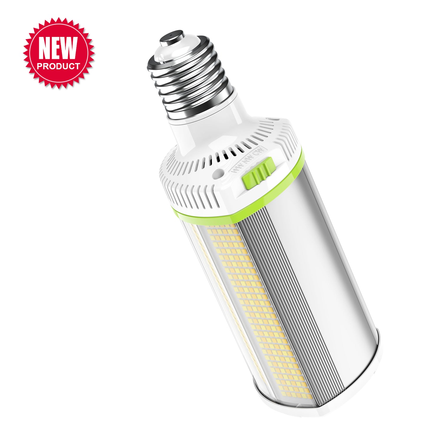 LED HORIZONTAL RETROFIT LIGHTING 100-277vAC 18,000lm  120W/100W/80W ADJUSTABLE 4500K/5000K/5700K ADJUSTABLE (E39, E40 Socket Mount) HPS, MH, HID REPLACEMENT