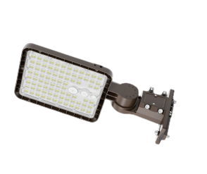 300W LED Flood Light 45,000LM AC 120~277V w/On-Off Photocell and 12vDC Audio Jack Sensor Base (KELVIN ADJUSTABLE) (WATTAGE ADJUSTABLE) UNIVERSAL MOUNTING BRACKET INCLUDED