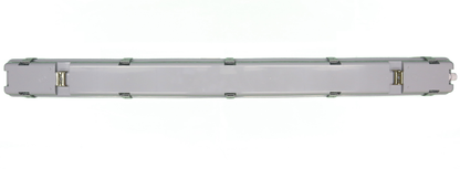 4ft Vapor Tight IP65 Light Fixture (Accepts 2 G13 4ft T8 Lamps) POLYCARBONATE CONSTRUCTION