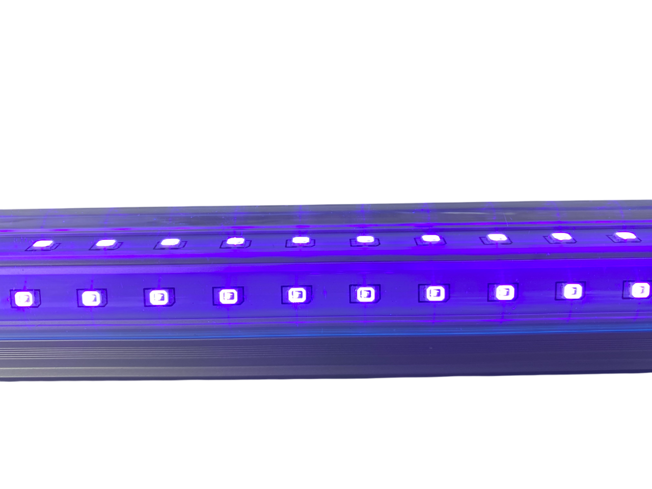 LINKABLE T8 4' 36w BLACK LIGHT / UV LAMP / CLEAR LENS / V-Series 380-800NM