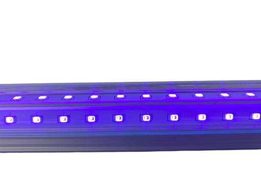 LINKABLE T8 4' 36w BLACK LIGHT / UV LAMP / CLEAR LENS / V-Series 380-800NM
