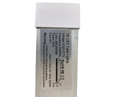 G13 T8 4' 36w BLACK LIGHT / UV LAMP / CLEAR LENS / V-Series 380-800NM