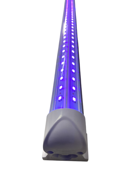 LINKABLE T8 4' 36w BLACK LIGHT / UV LAMP / CLEAR LENS / V-Series 380-800NM