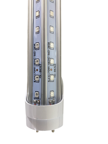 G13 T8 4' 36w BLACK LIGHT / UV LAMP / CLEAR LENS / V-Series 380-800NM