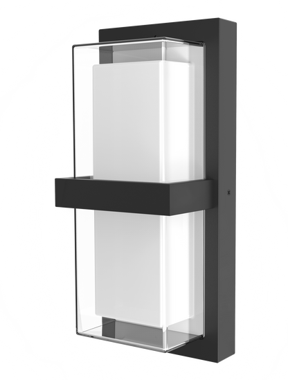 14" 22W 5CCT WALL SCONCE (BLACK) KELVIN ADJUSTABLE