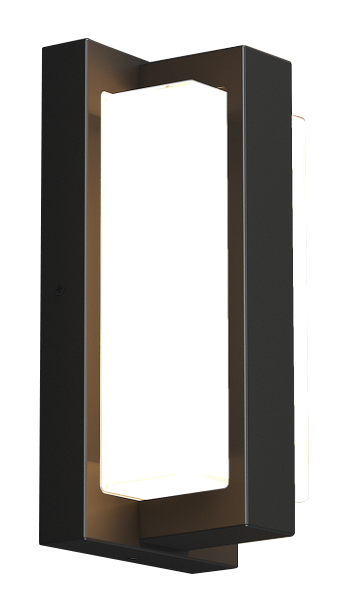14" 22W 5CCT WALL SCONCE (BLACK) KELVIN ADJUSTABLE