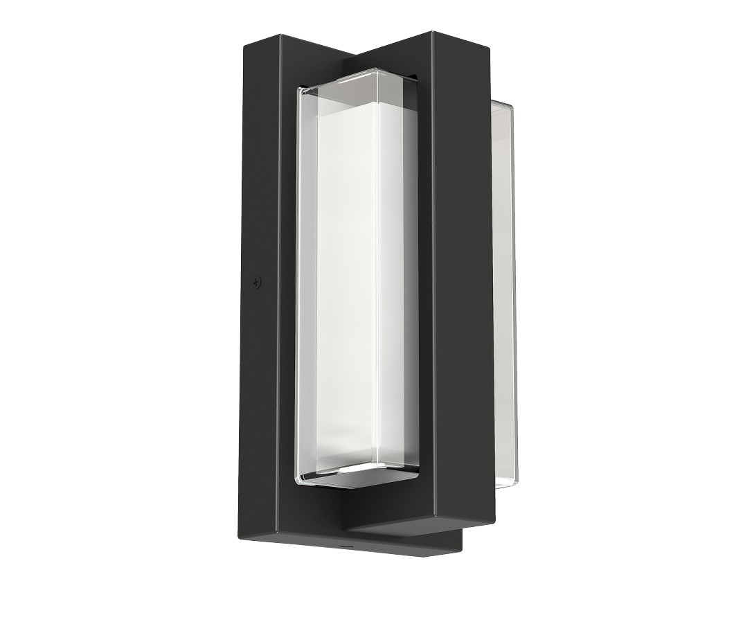 14" 22W 5CCT WALL SCONCE (BLACK) KELVIN ADJUSTABLE