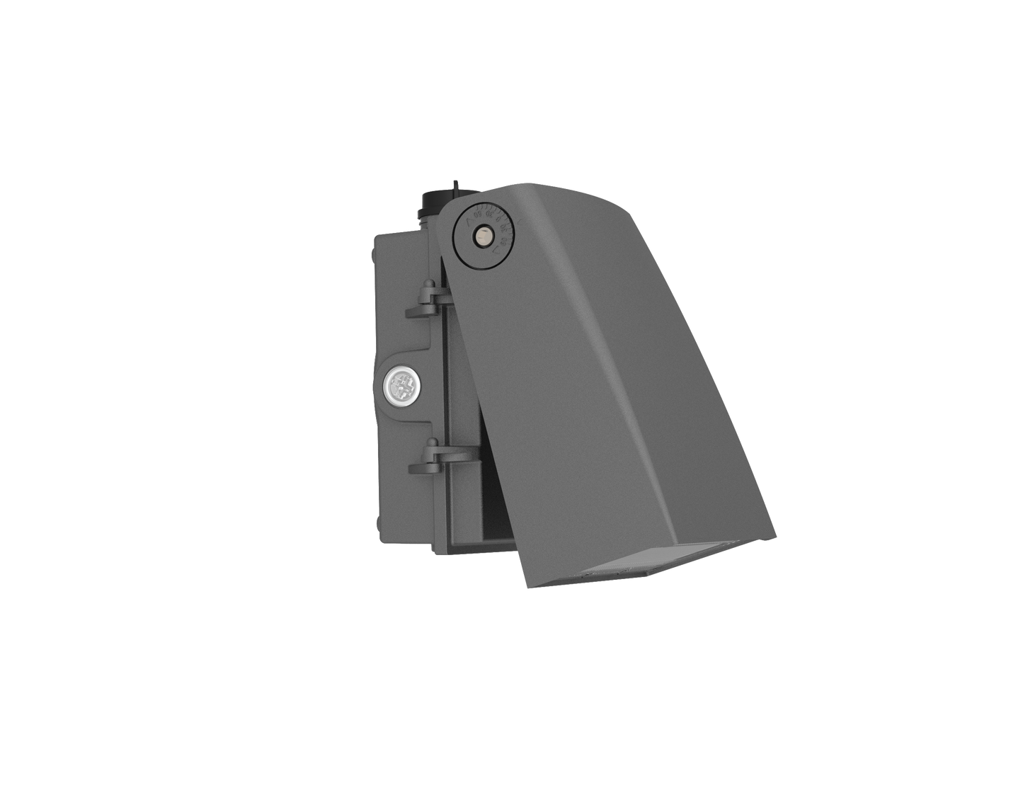 ANGLE ADJUSTABLE 0°-90° Wall Pack W/Pre-Installed Photocell WATTAGE SWITCHABLE (80W/100W/120W) 3CCT SWITCHABLE (3000K/4000K/5000K)