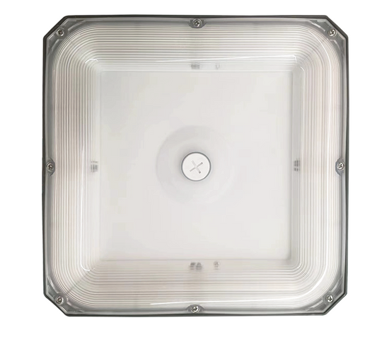 Canopy Light WATTAGE SWITCHABLE (40W/60W/75W) 3CCT SWITCHABLE (3000K/4000K/5000K) W/PRE-INSTALLED SENSOR BASE