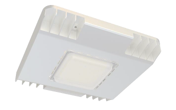 Gas Station Canopy Lighting w/PHOTO EYE -  WATTAGE SWITCHABLE (150w/130w/100w) 19,500lm 3CCT SWITCHABLE (3500K/4000K/5000K) DLC LISTED