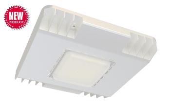 Gas Station Canopy Lighting w/PHOTO EYE -  WATTAGE SWITCHABLE (150w/130w/100w) 19,500lm 3CCT SWITCHABLE (3500K/4000K/5000K) DLC LISTED