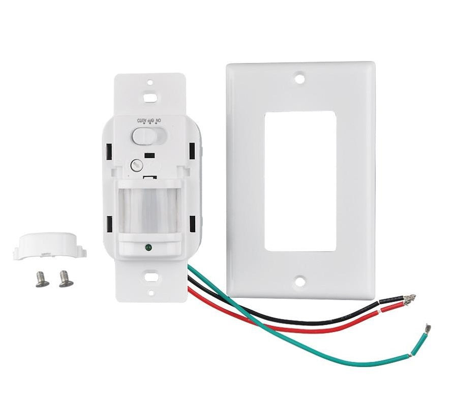 PIR Occupancy Motion Sensor 180° (WHITE)