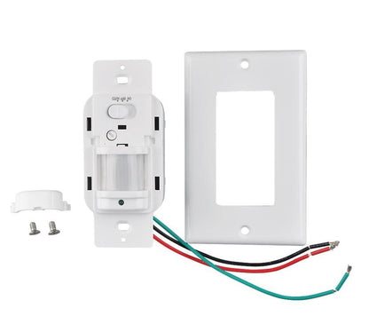 PIR Occupancy Motion Sensor 180° (WHITE)