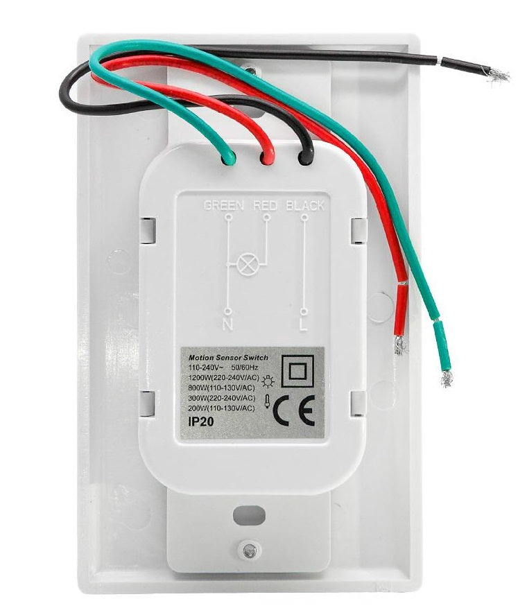 PIR Occupancy Motion Sensor 180° (WHITE)